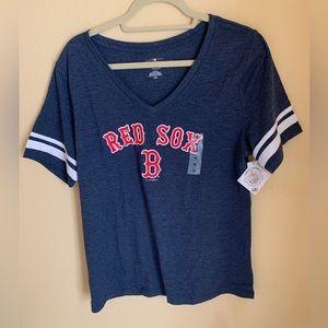 Genuine Merchandise Navy Red Sox Tee